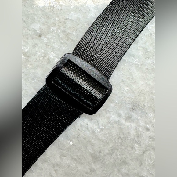 New Black Cat Crossbody Shoulder Purse Bag w/ Pink & Gray Bag Charm - 8” x 6” - Picture 7 of 10